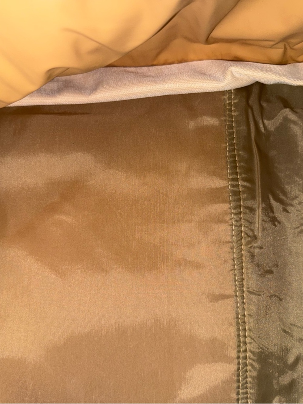 Vintage Map-Print Canvas Travel Duffle Bag - Tan/Brown - Picture 3 of 9